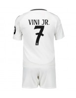 Real Madrid Vinicius Junior #7 Kotipaita Lasten 2024-25 Lyhythihainen (+ shortsit)